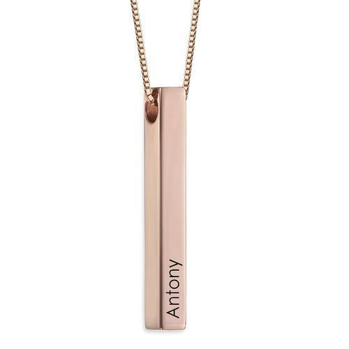 Personalized Bar Name Necklace – Luxury Custom Jewelry
