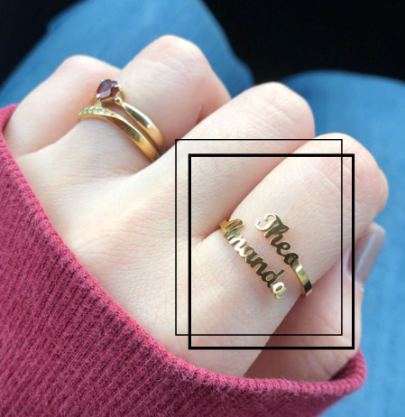 Personalized Name Ring – Luxury Custom Jewelry