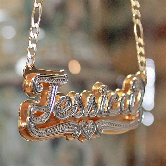 Personalized Double Layer Necklace – Luxury Custom Jewelry