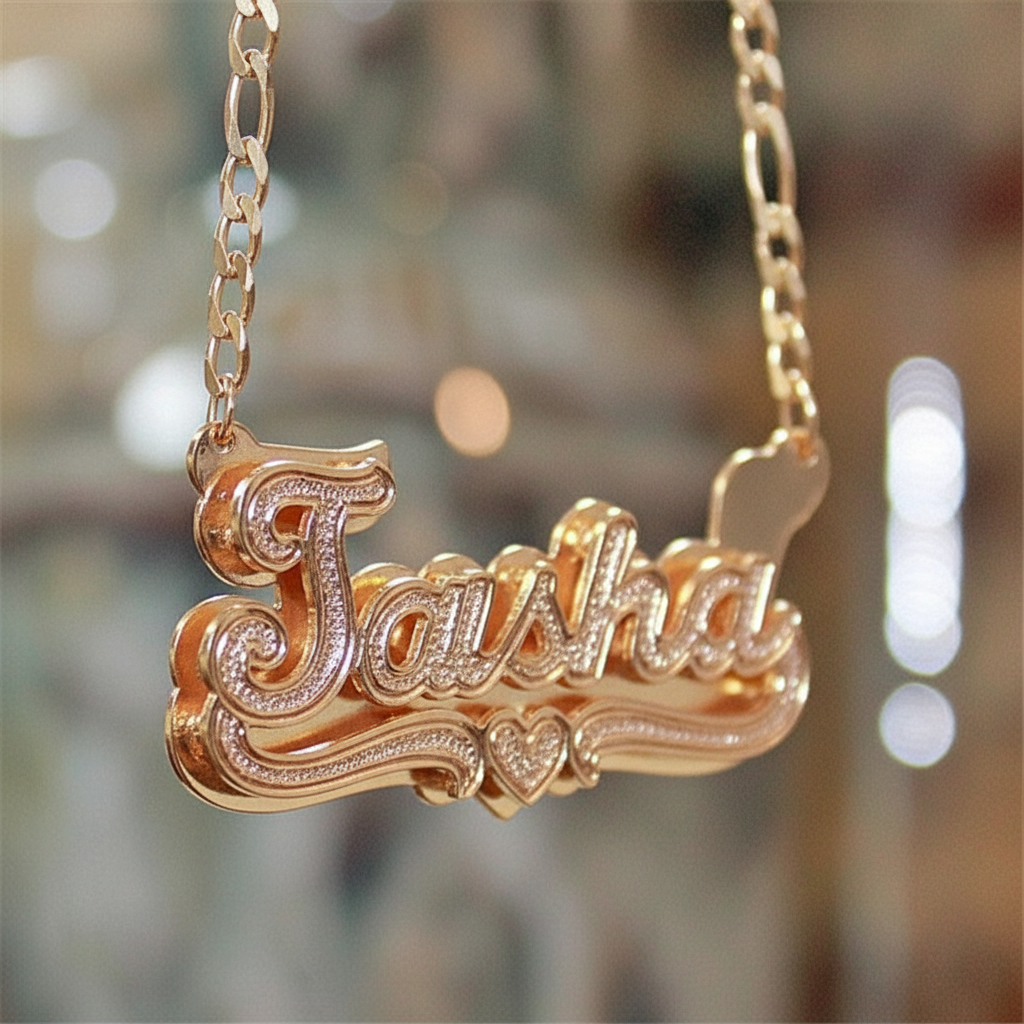 Personalized Double Layer Necklace – Luxury Custom Jewelry
