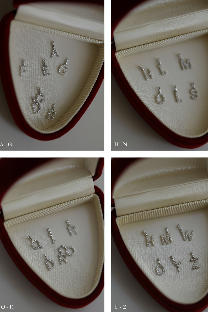Personalized Initial Pendant – Luxury Custom Jewelry
